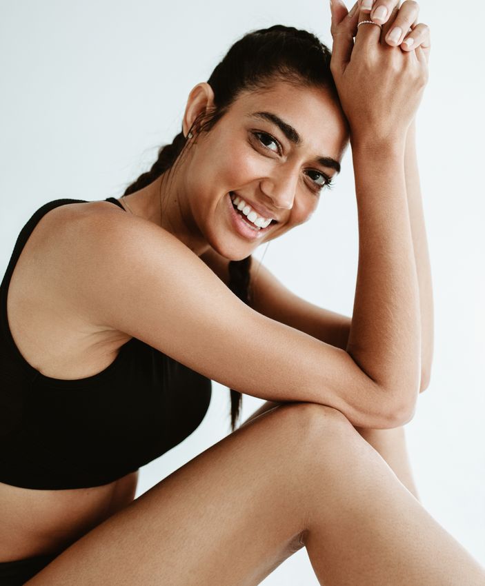 ardmore emsculpt neo model smiling